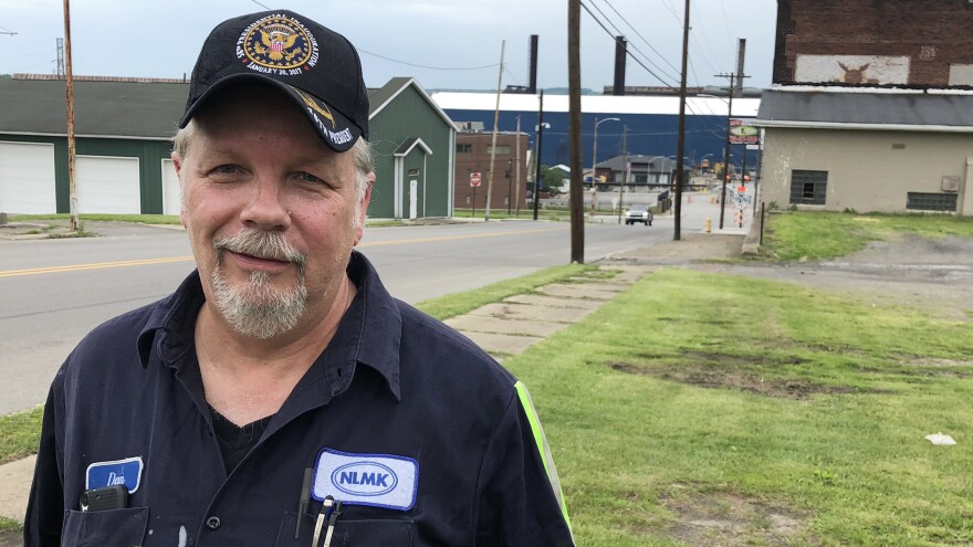 Dan Moore voted for President Trump and says he does not regret his vote even though his job may be in limbo because of the steel tariffs.