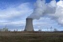 A cooling tower at a nuclear power plant in Oswego, New York. Four nuclear reactors currently operate in the state, providing one-fifth of its electricity.