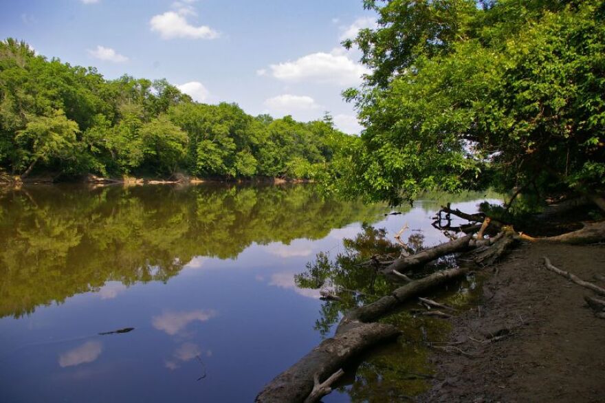 Cape Fear River at Raven Rock State Park in North Carolina.