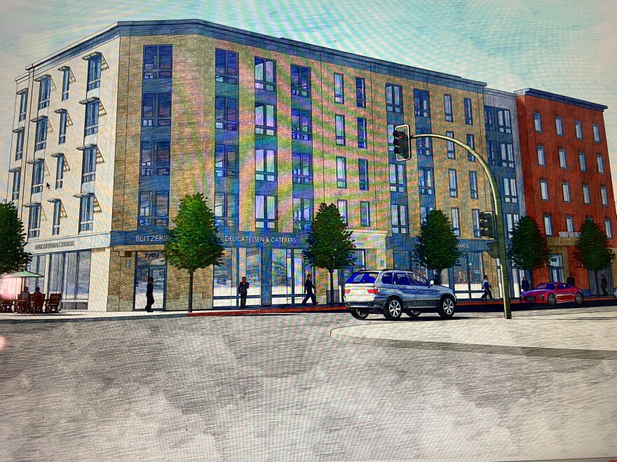 A mixed-use 6-story building is planned for Hertel and Starin avenues in Buffalo.