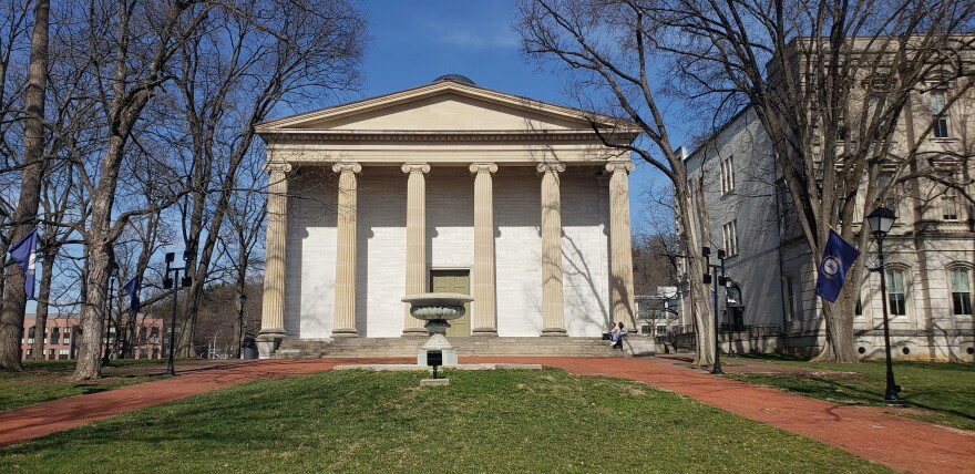 The Old Kentucky Capitol building in downtown Frankfort.