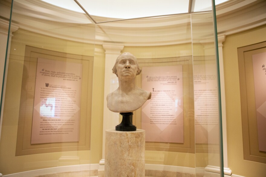 While George Washington was an active slave owner for 56 years, he was often conflicted with the idea of slavery. The new exhibit explores the complexity of his relationship to the slaves and highlights the experience that slaves had on his plantation.