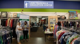 Evergreen Goodwill hosted a job and resource fair in Bellingham to connect local refugees and immigrants with local organizations in 2022. The nonprofit's Bellingham job center is among those closing temporarily due to a reworking of job programming.