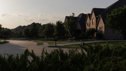The Star Creek neighborhood in Allen on May 8, 2023. The suburbs surrounding Dallas and Fort Worth are expected to be critical in the 2026 election for U.S. Senate.