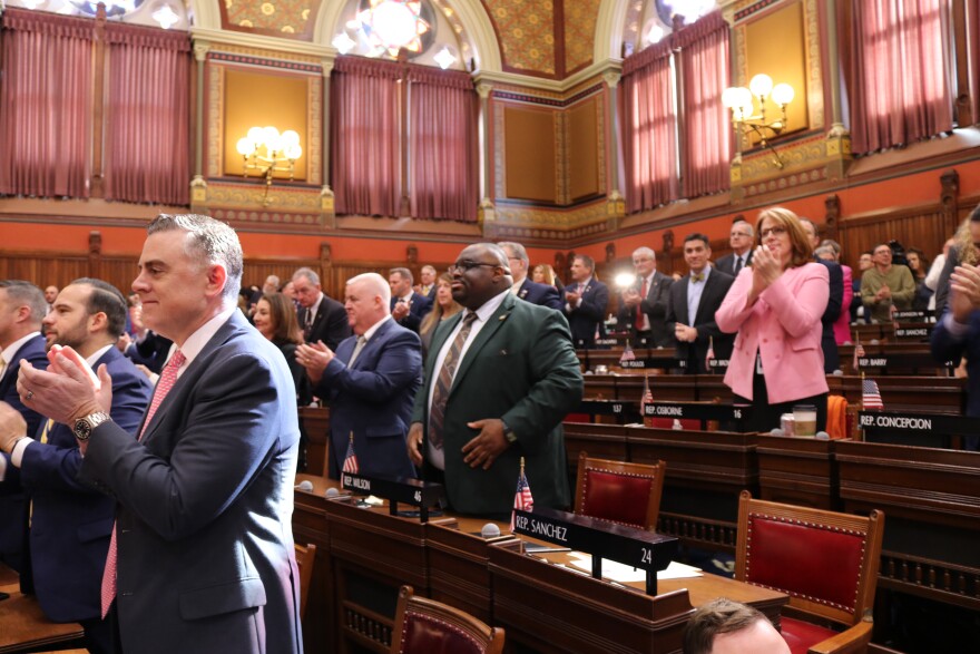 Connecticut lawmakers on February 7, 2024.