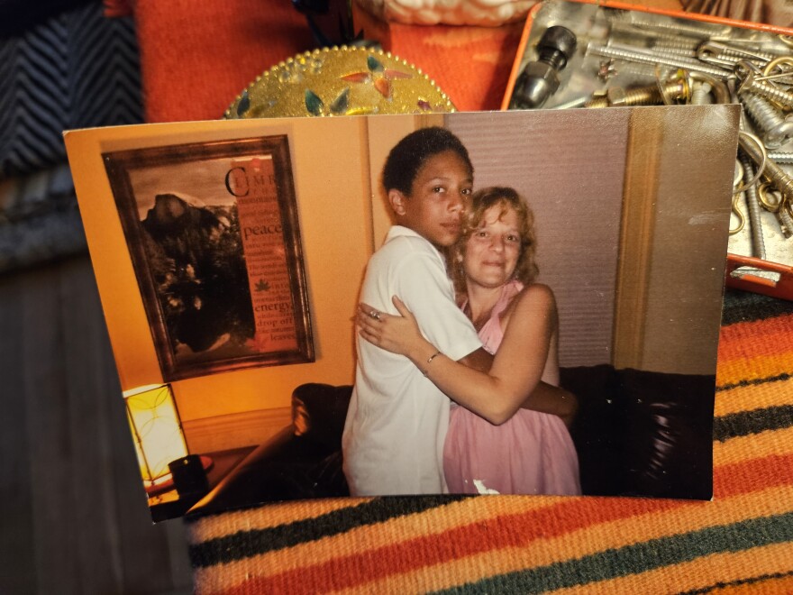 An undated photo of Biagio Kauvil and his mother Jen. Kauvil was shot to death by a Hinsdale, Massachusetts, police officer during a mental health crisis on January 7th, 2026.