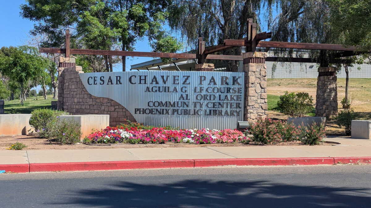 Phoenix changes name of former Cesar Chavez Park to Aguila Park