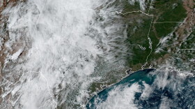 Clouds covered most of Texas on Oct. 26, 2026