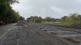 Construction at the Saratoga Springs Amtrak station will add a 600-foot-long platform for easier boarding
