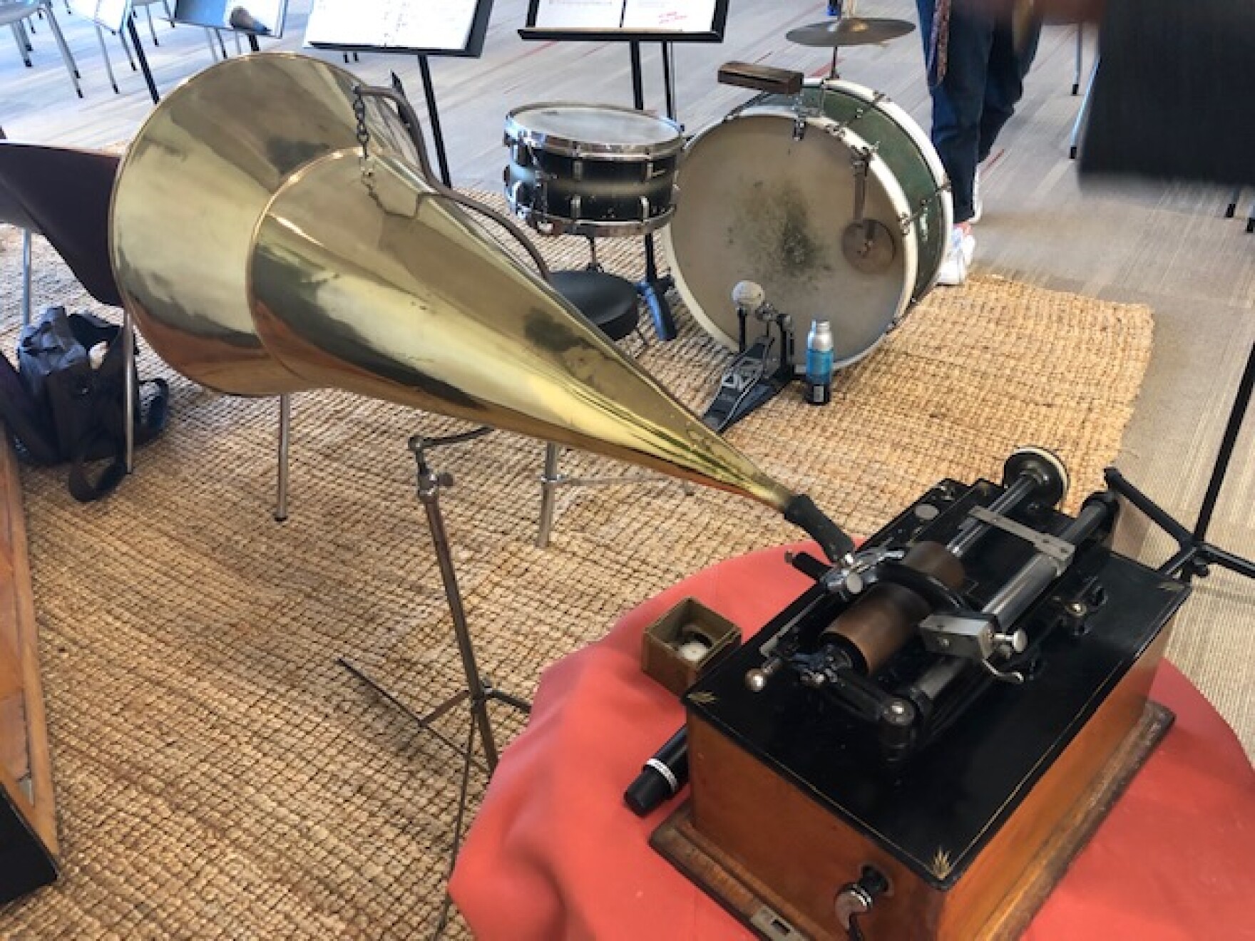 Long before records, wax cylinders played music. UCSB has one of the
