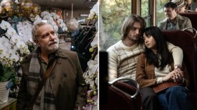 The time- and -location-hopping "Touch" stars (from left) Egill Ólafsson, Palmi Kormákur and Kôki.