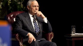Former Chairman of the Joint Chiefs of staff and Secretary of State Colin Powell attends an event honoring the 20th anniversary of the Persian Gulf War on January 20, 2011.