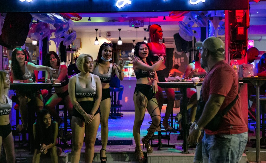 Before the pandemic, international tourists were frequent visitors to the red-light district.