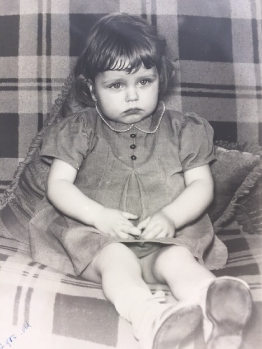 A childhood photo of Lindy Redmond, who was told she had two weeks to live before being diagnosed with celiac disease. Doctors treated her with a diet that eliminated starches but included daily bananas, dairy, meat and vegetables. She thought she was cured. Decades later, she found out she wasn't.