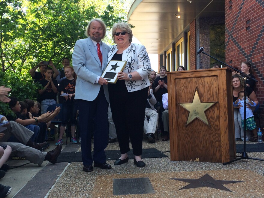 Christine Brewer is inducted into the St. Louis Walk of Fame