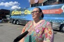 Amanda East is a quality inspector and union organizer at the SK BlueOval battery park in Glendale. She says she wants a new contract to ensure proper safety rules and equipment and negotiate better wages and benefits.