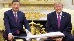 President Donald Trump and China's President Xi Jinping meet in the Oval Office of the White House, Thursday, Sept. 24, 2026, in Washington. (Jacquelyn Martin/AP)