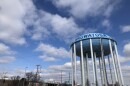 One of Wauwatosa's four city-owned water towers, at 11501 Burleigh St.