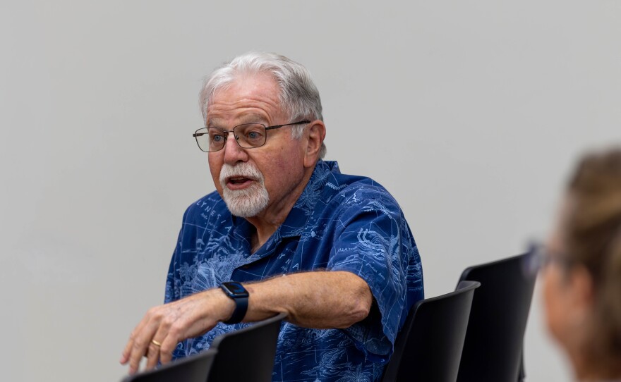 Yuma County residents attend town hall at Yuma Main Library on Wednesday, November 12, 2025.