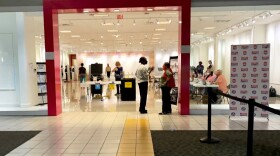 Voters cast their ballots for the November 2020 election at an early voting site inside Bloomington's Eastland Mall. A bill passed by the General Assembly will make additional voting options for Illinois voters permanent.