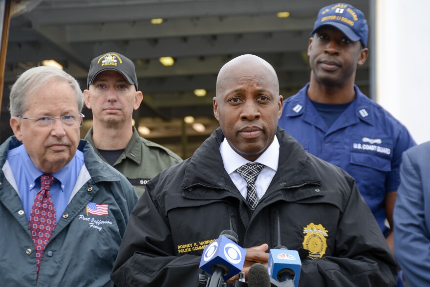 Suffolk County Police Commissioner Rodney Harrison