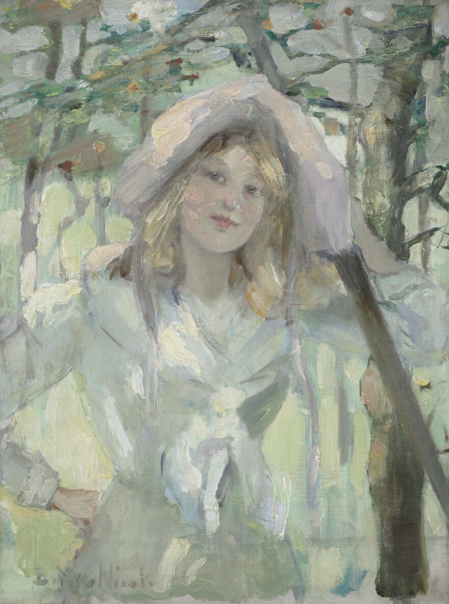 The Lilac Sunbonnet by Bessie MacNicol