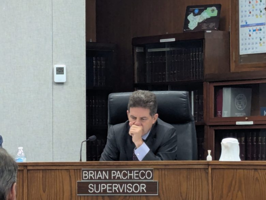 County Supervisor and farmer Brian Pacheco held his breath to vote yes on Friant Ranch.