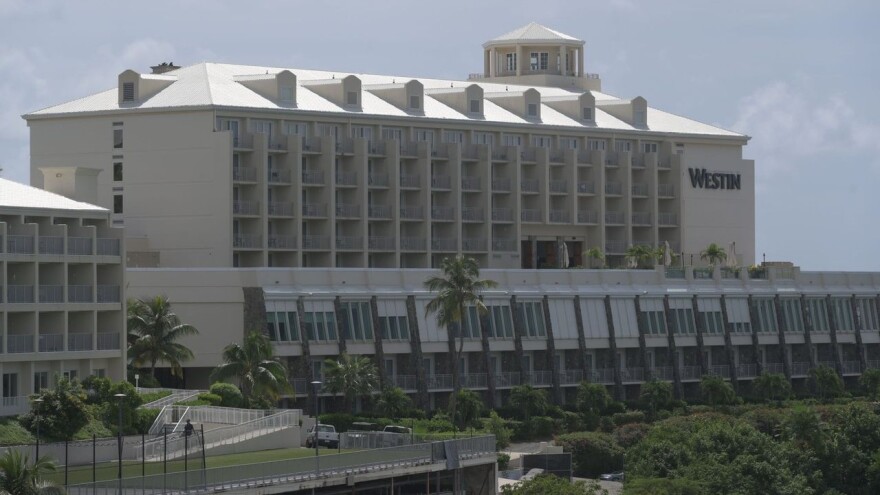 Frenchman’s Reef is the home to two interconnected resorts — The Westin Beach Resort St. Thomas and Buoy Haus Beach Resort.