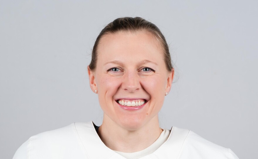 Kendall Coyne Schofield graduated from Sandburg High in Orland Park and worked as a player development coach for the Chicago Blackhawks AHL affiliate team, the Rockford IceHogs.