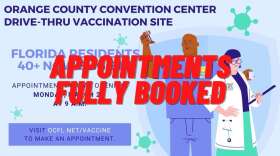 Orange County booked up all of its appointments in 13 minutes after dropping the eligibility age to 40. (Photo via Twitter)