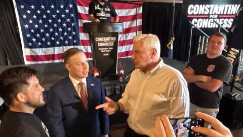 Nassau County Executive Bruce Blakeman, the Republican candidate for New York governor, is seen in this file photo.