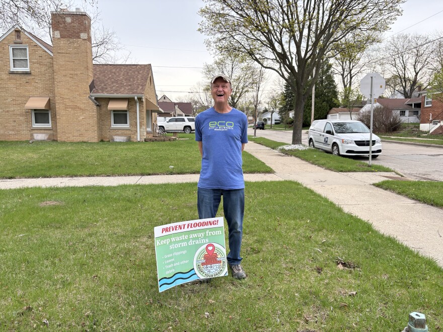 Longtime resident and advocate Steve O'Connell says building awareness and community has been key to Grasslyn Manor's push for flooding solutions.
