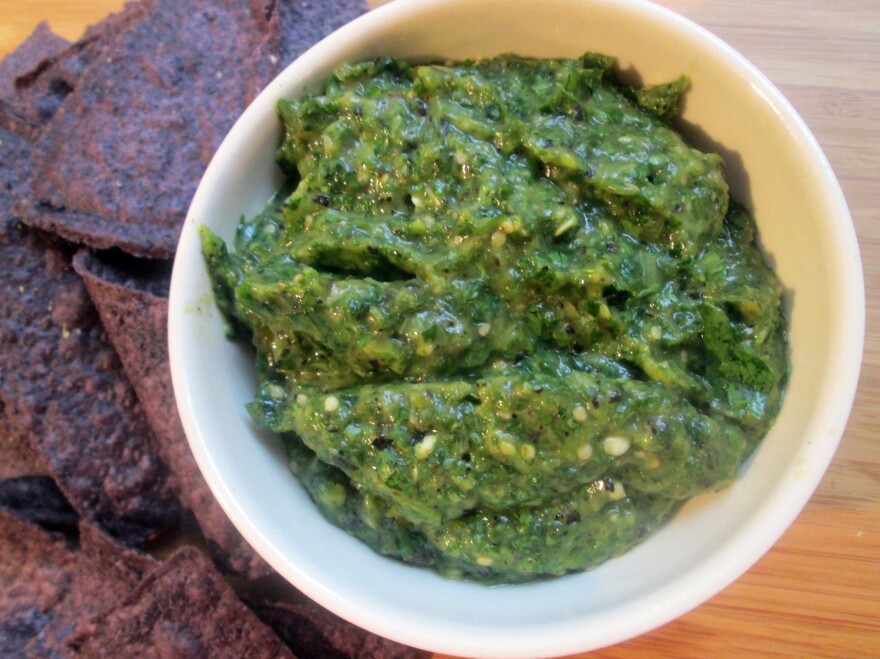 Salsa Verde With Roasted Tomatillos