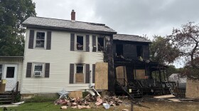 Alex and Erica Thurber's home in Salem was destroyed in a fire Friday