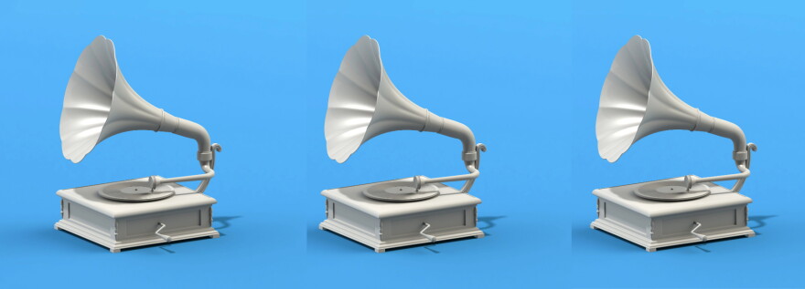 Grammys award statuettes. 'Nuff said.