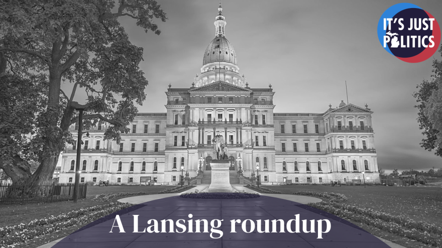 Michigan Capitol building in Lansing 