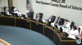 NHCS board at work session on May 14, 2024.