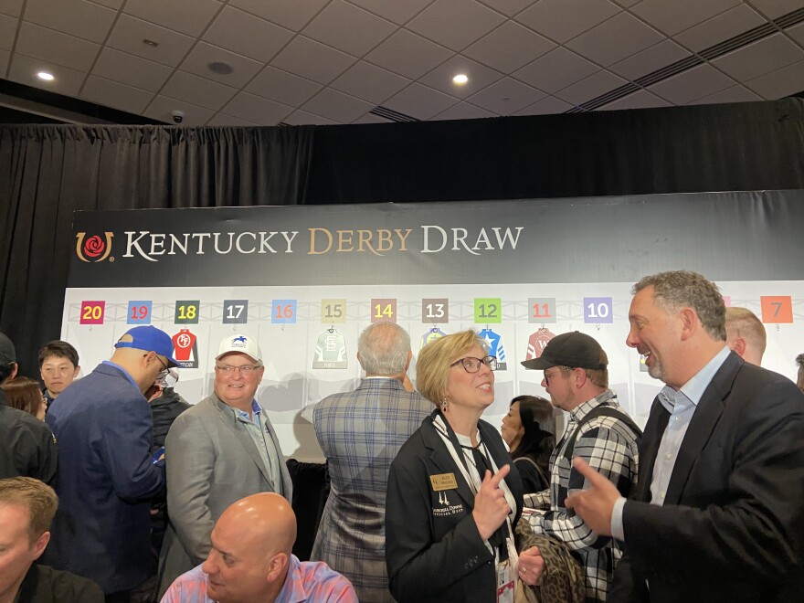 Derby post position draw 2023 by Danielle Kaye