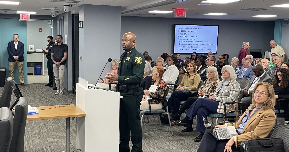 Officers lay out legislative priorities to Broward delegation