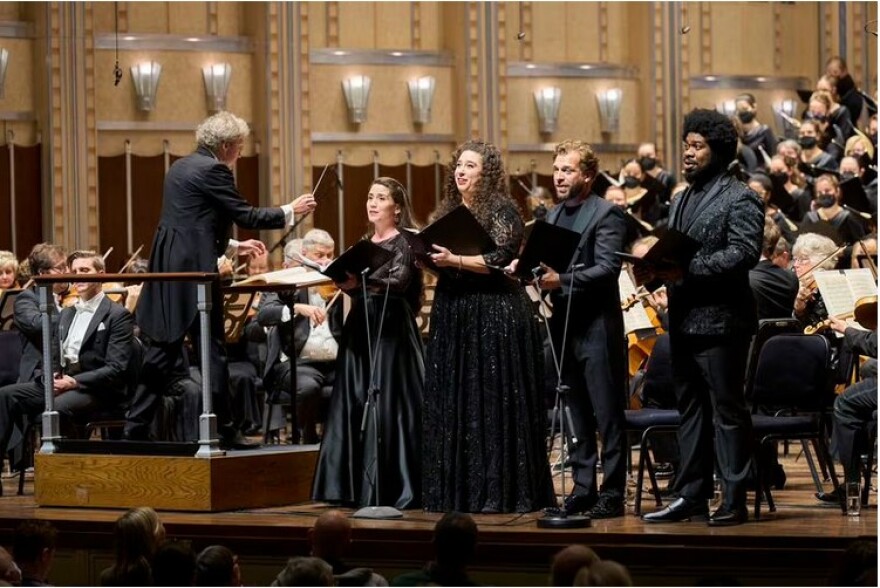 The Cleveland Orchestra presented Schubert's Mass No. 6 with music director Franz Welser-Most, soprano Joelle Harvey, mezzo-soprano Daryl Freedman, tenor Julian Pregardien, and bass-baritone Dashon Burton.