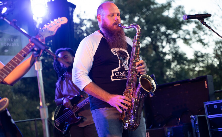 Khrys Blank performs at the Wagner Subaru Outdoor Experience on October 3, 2026.