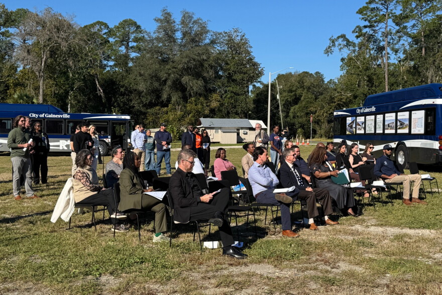 City Leaders, supporters of the project and members of the community attended the event. They heard from Mayor Harvey Ward, Commissioner Desmon Duncan-Walker and RTS Officials.