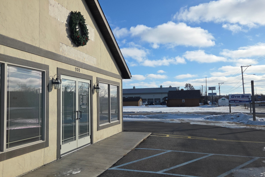 First City Cannabis secured an interim use permit for a recreational dispensary at 920 Washington Ave. SW in Bemidji on Feb. 9, 2026. The Gym Bin is accessed from a neighboring driveway.