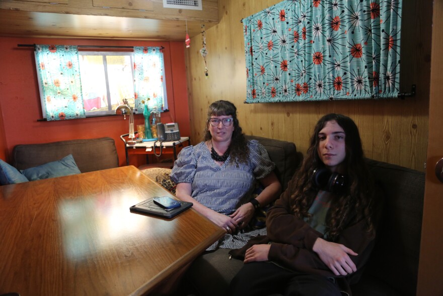 Melissa Waters and Atticus Perez-Waters.