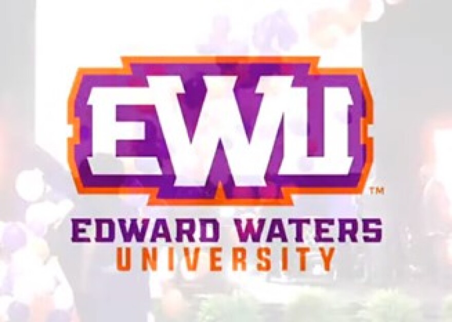 Edward Waters University's new logo.