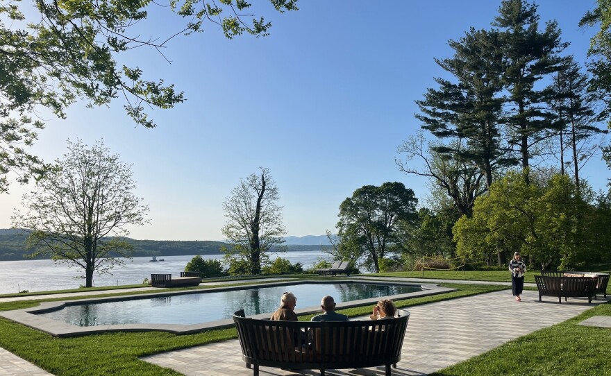 Locusts on Hudson - the view