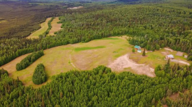 Work on the Interior Alaska Veterans Cemetery is underway on a 257-acre site on a hilltop off Johnson Road, south of Eielson Air Force Base.