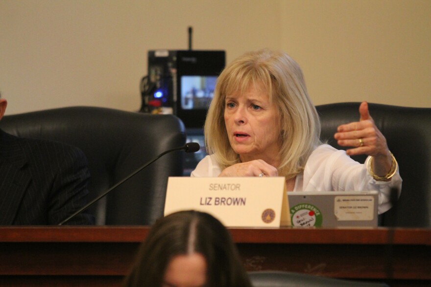 Sen. Liz Brown (R-Fort Wayne) modeled her legislation after a Virginia law on consumer data collection and usage.