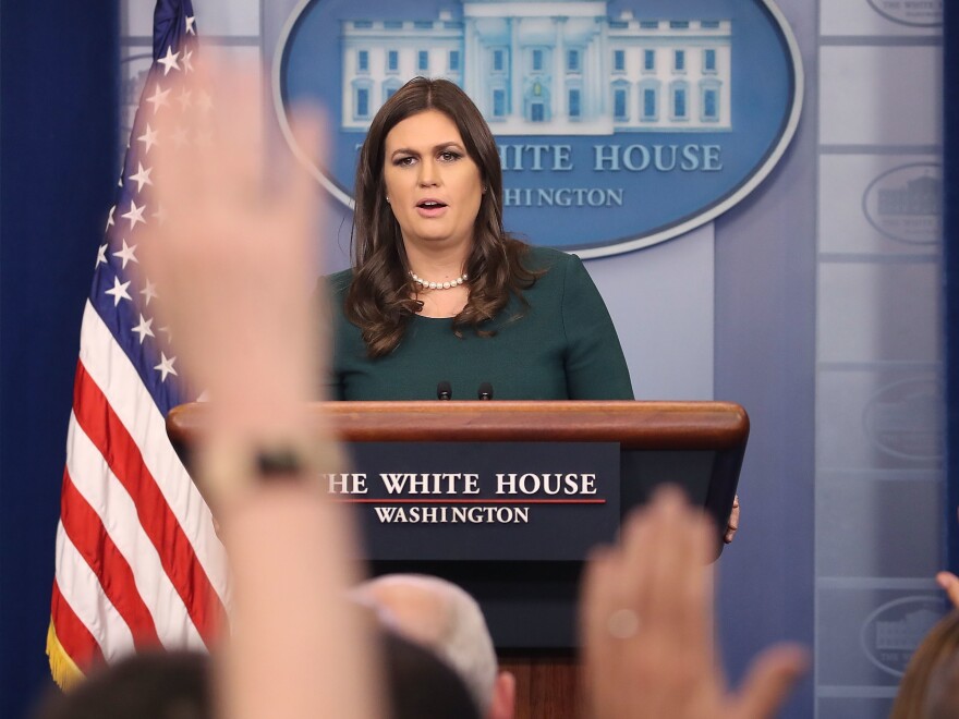 White House press secretary Sarah Huckabee Sanders has helped pitch the idea that the Republican tax overhaul plan would generate a "raise" for the average American family, though that is disputed.