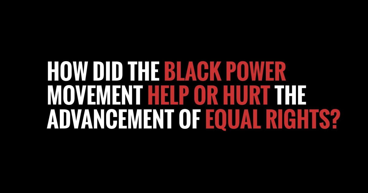 Plack Power R Movement The Black Power Movement - Timeline Clip